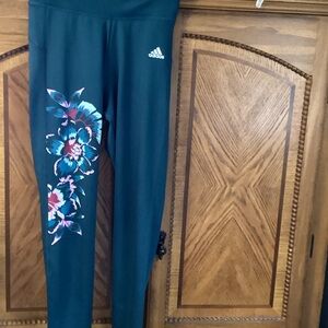 Adidas x Farm Rio Primegreen leggings, Size small. EUC